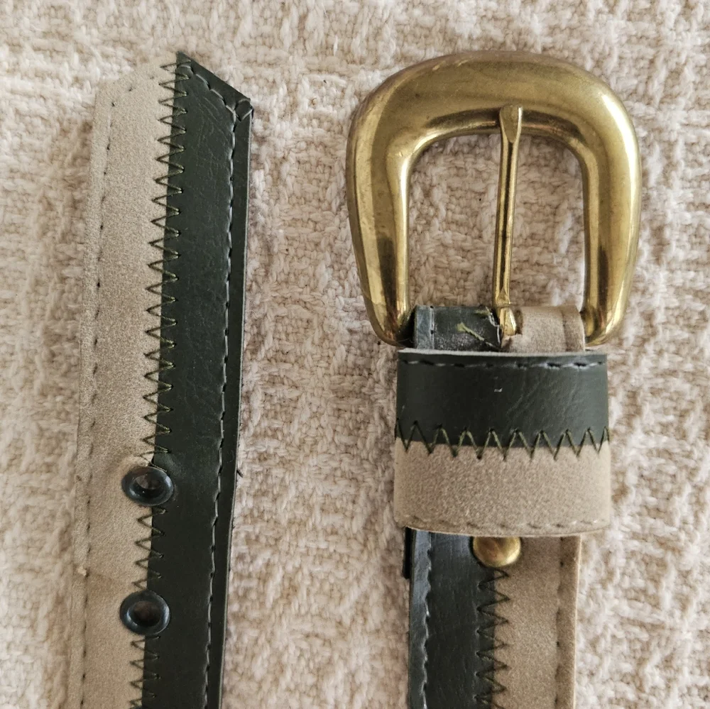 ☆ VINTAGE Lee-Vic Two-Tone Belt